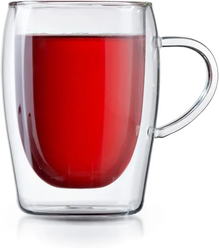 Miniatura 2 de CAFÉ BREW COLLECTION Tazas de café con aislamiento de doble pared (juego de 2), juego de tazas de café de 10.5 onzas, aptas para lavavajillas