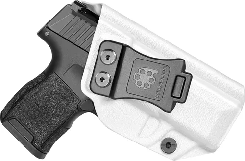 Miniatura 12 de Amberide IWB Funda Kydex para SIG Sauer P365 / P365 SAS / P365X, transporte oculto, opciones MOS y no MOS disponibles, inclinación ajustable
