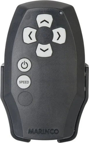 Marinco 23250-HH Mando a distancia inalámbrico de mano, foco LED de acero inoxidable IP67, negro
