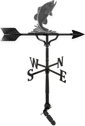 Montague Metal Products Veleta de 32 pulgadas con adorno de bajo de hierro sueco Hierro (Swedish Iron)