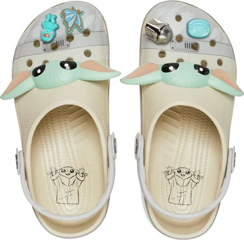 Crocs Zuecos clásicos unisex para adultos, edición especial Star Wars Grogu