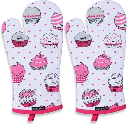 Miniatura 31 de AMOUR INFINI Juego de 2 soportes para ollas de algodón resistentes al calor, antideslizantes de 8 x 8 pulgadas, almohadillas calientes para cocina