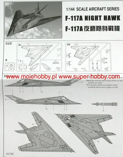Miniatura 4 de Trumpeter Kit Halcón Nocturno F-117