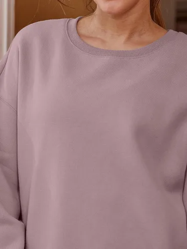 Miniatura 4 de EFAN Sudaderas de manga larga para mujer, cuello redondo, sudadera casual para otoño 2023