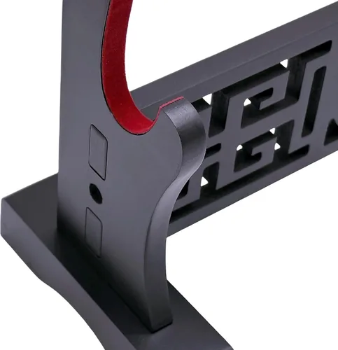 Miniatura 6 de Soporte acolchado para espada, soporte de terciopelo para proteger la espada, Katana Genji, hoja samurái japonesa Gladius Templar, soporte medieval