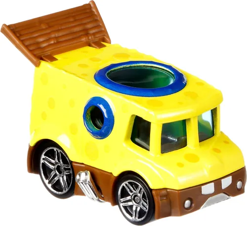 Miniatura 3 de Hot Wheels Vehículo Bob Esponja, escala 1:64