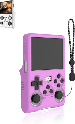 Miniatura 9 de Funda para consola de juegos retro R40S Pro, funda protectora suave de silicona a prueba de golpes para consola de juegos portátil R40S Pro Flip