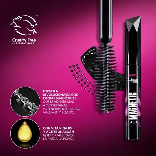 Miniatura 6 de Cyzone Máscara de Pestañas Multibeneficios - Pestañas magnéticas, 0.28 oz