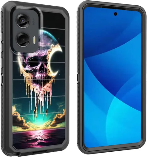 Miniatura 55 de Funda para Moto G Play 4G 2024, cuerpo completo, protección contra caídas, resistente, 3 capas, militar, resistente, duradera, para Motorola Moto G