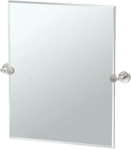 Miniatura 9 de GATCO 4639SM Glam - Espejo rectangular sin marco, 24 pulgadas, cromado