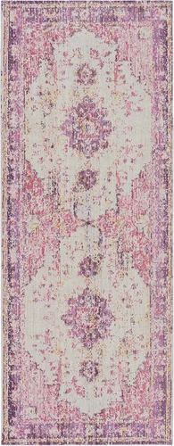 Miniatura 10 de Hauteloom Laureldale Alfombra de Área de Estilo Oriental Tradicional Desgastada y Desteñida para Sala de Estar - Estilo Granja de Medallón Vintage