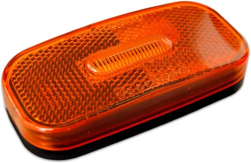 Marcador de remolque Luz LED para RV Camper Led Lado Marcador Luz Ámbar Iluminación 12 voltios 3.9 pulgadas Montaje en superficie
