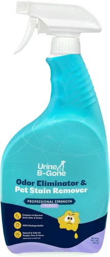 Miniatura 13 de Orine B-Gone, eliminador profesional de olores enzimáticos y removedor de manchas de mascotas, limpiador de orina para humanos, gatos y perros