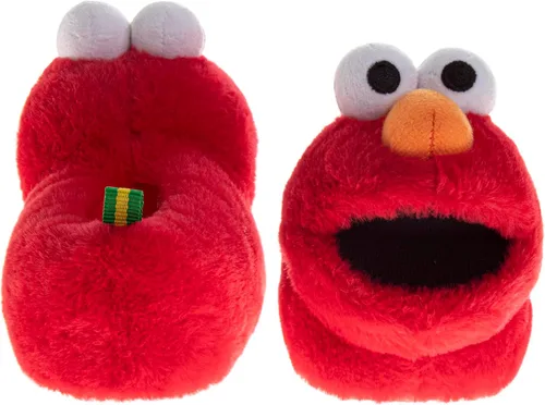Miniatura 51 de Sesame Street Elmo Cookie Monster - Calcetines para niños y niñas (infantil/niño pequeño)
