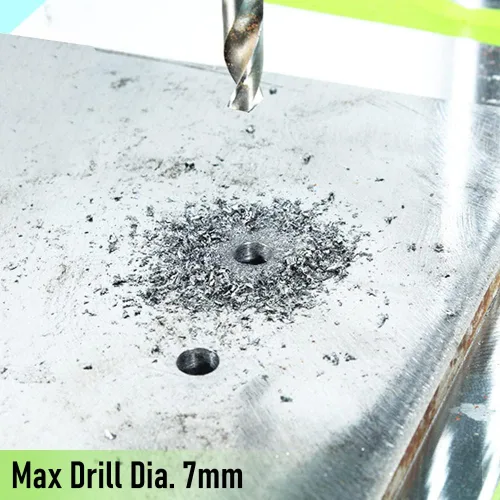 Miniatura 4 de Mini soporte de prensa de taladro de banco, banco de trabajo de taladro portátil de 480 W, herramienta de reparación de perforación de metal DIY