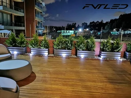 Miniatura 5 de FVTLED kit de luces LED de cubierta de bajo voltaje Φ1.38 para exteriores, lámpara de decoración de jardín, acero inoxidable, diseño empotrado