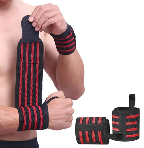 Miniatura 7 de SUJAYU Muñequeras, Paquete de 2 Férulas de Muñeca Correas de Muñeca para Levantamiento de Pesas, Correas de Muñeca Correas de Levantamiento Pesas