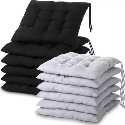 Miniatura 8 de Geetery 12 Piezas de Almohadas de Suelo para Aula, Cojines Cuadrados en Masa para Silla de Piso, Escuela, Jardín de Infantes, Rincón de Lectura