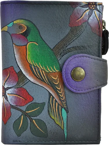 Miniatura 18 de Anna by Anuschka Cartera de mujer pintada a mano de cuero genuino para mujer