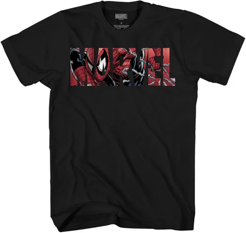 Miniatura 3 de Marvel Logo Spider-Man - Camiseta gráfica para hombre