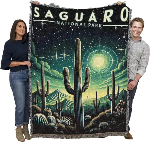 Miniatura 78 de Pure Country Weavers Manta del Parque Nacional Acadia, manta de tapiz de algodón para regalo, fabricada en los Estados Unidos, 72 x 54 pulgadas