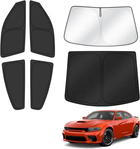 Miniatura 33 de T TGBROS Parasol para parabrisas para Honda Civic 2022-2025 2026, parasol grueso con bloqueo UV y opaca, para privacidad, plegables, 8 accesorios