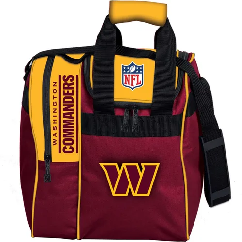 Miniatura 7 de KR Strikeforce Officially Licensed NFL Single Bowling Ball Tote Bag with Shoe Compartment