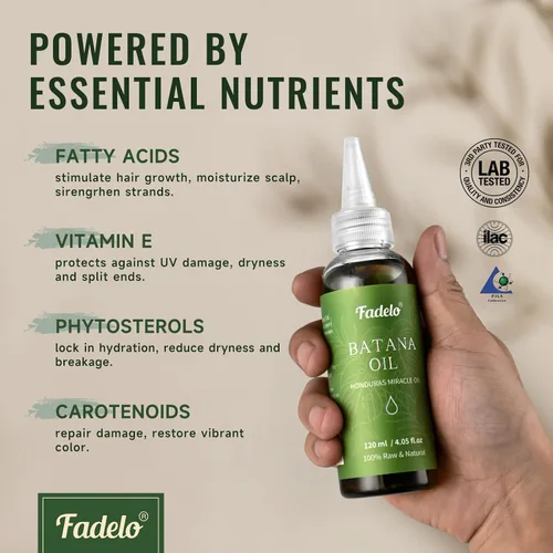Miniatura 3 de Aceite de Batana - Aceite orgánico Dr. Sebi para el crecimiento del cabello, 100% puro y natural de Honduras, cuero cabelludo profundamente