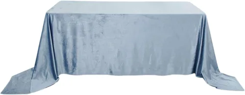 Miniatura 50 de Efavormart - Mantel rectangular de terciopelo negro prémium de 60 x 102 pulgadas para eventos de fiesta de boda