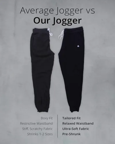 Miniatura 6 de INTO THE AM Pantalones deportivos de alta calidad para hombre, pantalones deportivos con bolsillos, talla S a 4XL