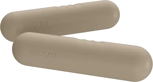 Polyfit Barras de Peso con Mancuernas para Mujeres - Juego de 2 (3.3 LB | 6.5 LB por par) - Juego de mancuernas para caminar, yoga, danza, barras,