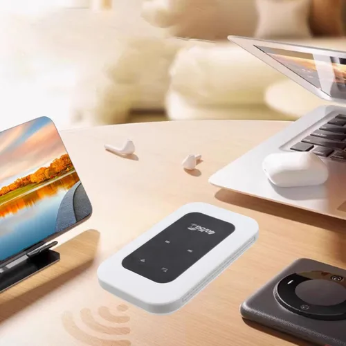 Miniatura 7 de LICAEVEY Enrutador portátil 4G LTE, punto de acceso WiFi móvil de 300 Mbps con ranura para tarjeta SIM, enrutador de viaje alimentado por USB C