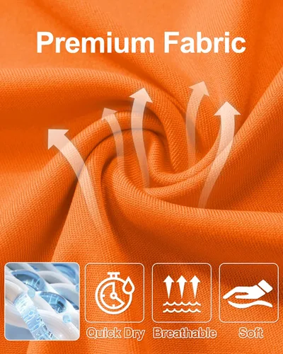 Miniatura 29 de MAGCOMSEN Camisas de manga larga para hombre, protección solar UPF 50+, camisetas atléticas para senderismo, correr, entrenamiento, protección