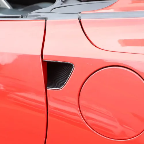 Miniatura 8 de Cubierta protectora de pintura para manija de puerta de automóvil, cubierta protectora de arañazos compatible con Chevrolet Corvette C7 2014 2015