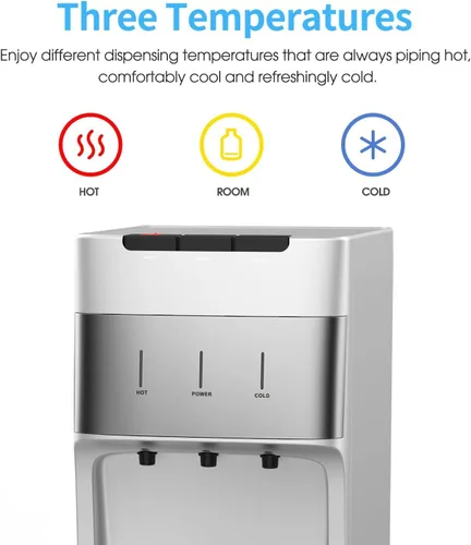 Miniatura 4 de IKT Dispensador de enfriador de agua autolimpiante sin botella con filtros, filtración de 4 etapas, 3 ajustes de temperatura, perfecto para oficina