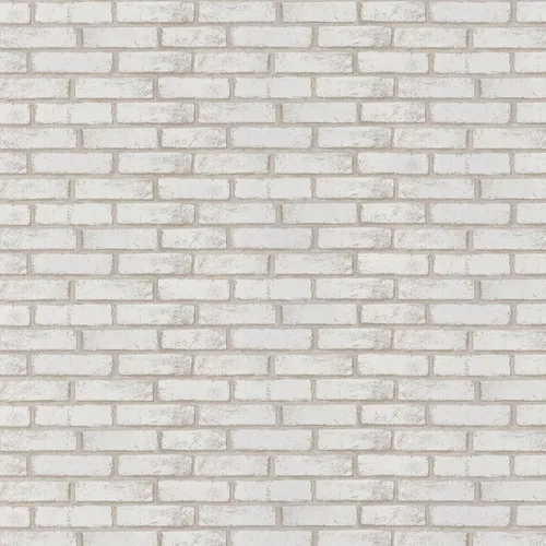 Miniatura 9 de Timeet Papel tapiz de ladrillo para despegar y pegar, papel tapiz de ladrillo blanco y gris, autoadhesivo, papel de pared extraíble para decoración