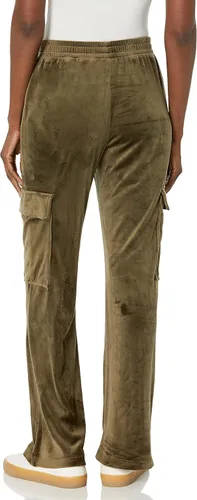 Miniatura 2 de NIA Pantalón cargo de terciopelo para mujer