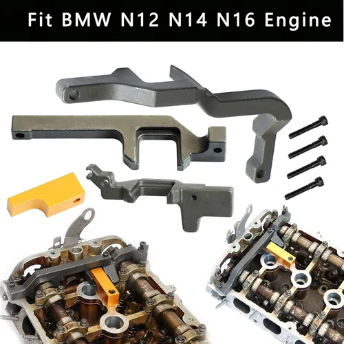 Miniatura 4 de DPTOOL Juego de herramientas para puesta a punto y sincronización del árbol de levas Compatible con BMW Mini Cooper R55 R56 R57 R60 N12 N13 N14 N16