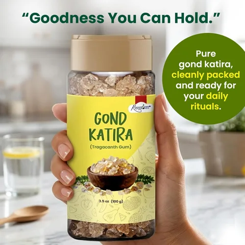 Miniatura 5 de Gond Katira (Ayurvedic Katira) Organic, goma de mascar india Katira Gond, Gond Katira Pure Organic, goma comestible, totalmente natural, sin sal