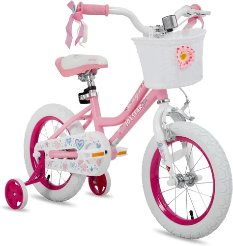 Miniatura 10 de JOYSTAR Angel Bicicleta para Niñas para Niñas Pequeñas y Niños de 2 a 13 Años, Bicicleta para Niños de 12, 14, 16, 18, 20 Pulgadas con Ruedas de Azul