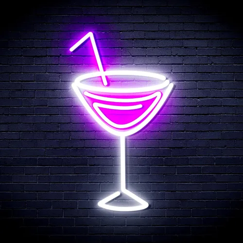 Miniatura 23 de AdvPro Seco Martini Flex Silicona LED Neon Sign - Azul - st16s32-fnu0207-b