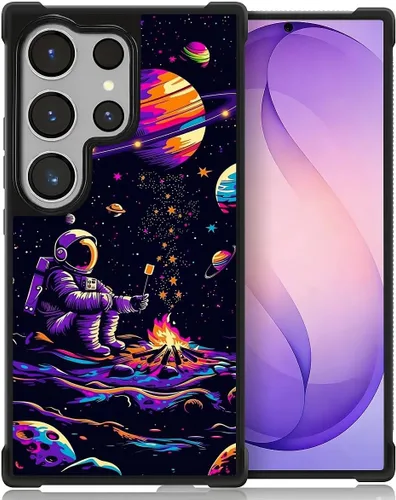 Miniatura 10 de CARLOCA Funda para Samsung Galaxy S21, Camuflaje Bandera Americana Calavera de Ciervo S21 para Hombre Mujer Chico Chica, Antiarañazos TPU Suave a