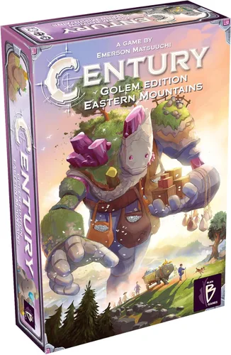 Century Golem Edition Eastern Mountains Juego de mesa - Regreso a Carvania para aventuras comerciales de cristales. Juego de estrategia para niños y