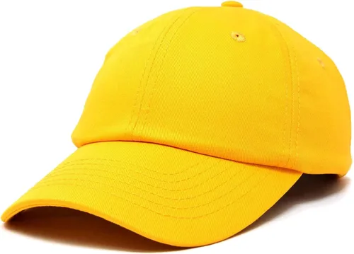 Miniatura 29 de DALIX Gorra de béisbol para papá, lisa, para hombre, mujer, algodón, ajustable, en blanco, sin estructurar, suave