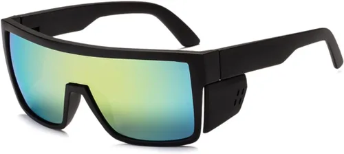 Miniatura 10 de Gafas de sol polarizadas de seguridad UV400 con certificación ANSI Z87.1 Espejo azul claro