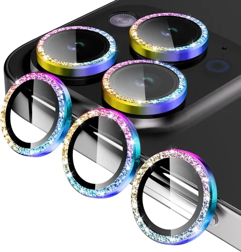 Miniatura 24 de Jeluse Protector de lente de cámara para iPhone 17 Pro Max/17 Pro/16 Pro Max/16 Pro/15 Pro Max/15 Pro/14 Pro Max/14 Pro, kit de alineación