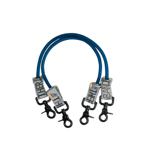 Miniatura 12 de Banda de bienestar profesional TheraBand con tubos resistentes de látex y conectores, 18 pulgadas, 2 Rojo - Medio - Nivel 3