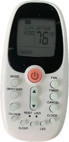 Mando a distancia para aire acondicionado de ventana Arctic King WWK+06CR5 WWK+05CR5 WWK05CR61N WWK08CR81N WWK06CR81N