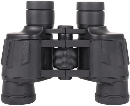 Prismáticos portátiles duraderos de 8 x 40 para adultos, focos ajustables de larga distancia, telescopio transparente para exteriores, binoculares