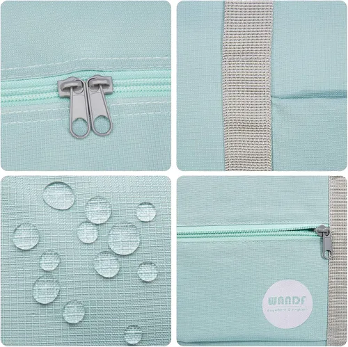 Miniatura 6 de WANDF Bolsa de viaje para artículos personales de Spirit Airlines de 18 x 14 x 8 pulgadas, bolsa de viaje debajo del asiento, equipaje de mano